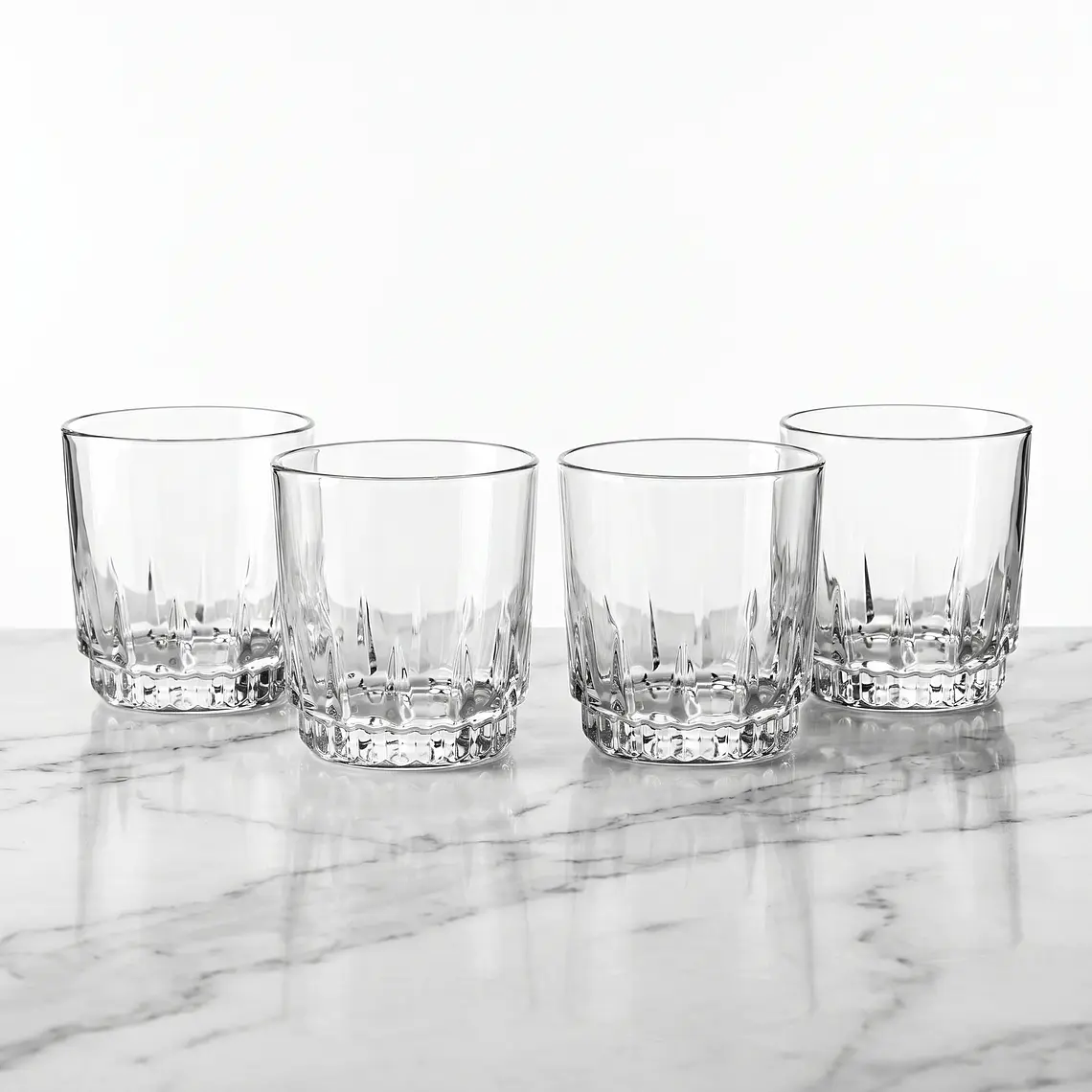 JUEGO DE 4 VASOS PRISMA ROCKS - 295 ML 1