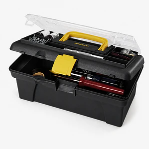 CAJA HER. TAPA ORGANIZADORA NEGRO - 12