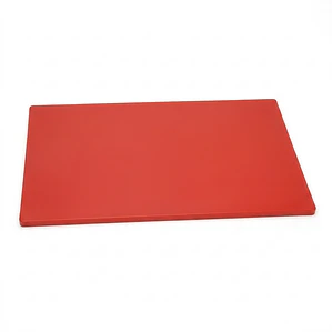 TABLA PICAR PLAST. ROJO - (45 X 30 X 1.2) CM 
