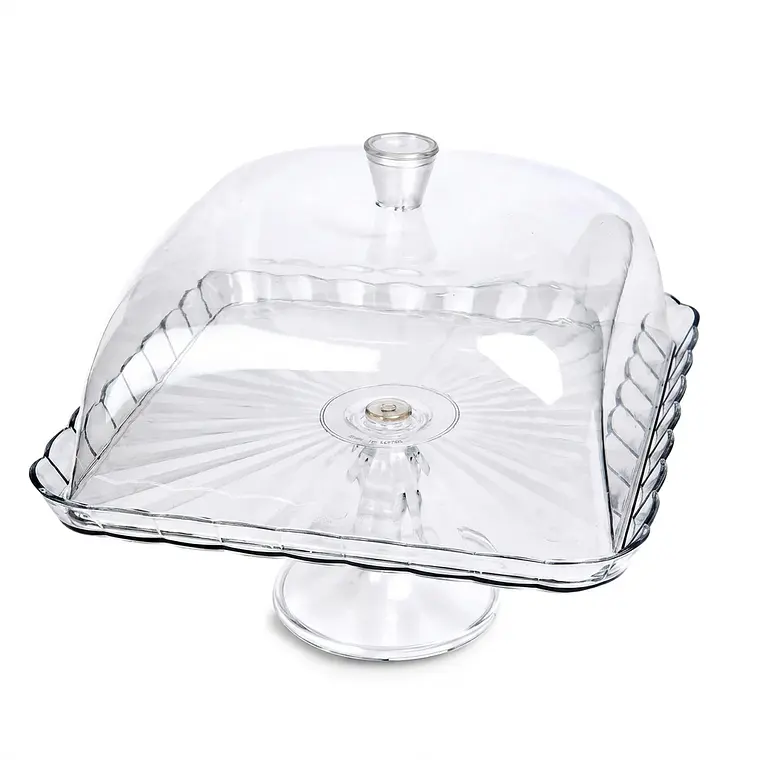 PORTA TORTA CON TAPA ACRILICO - 30.5CM  1