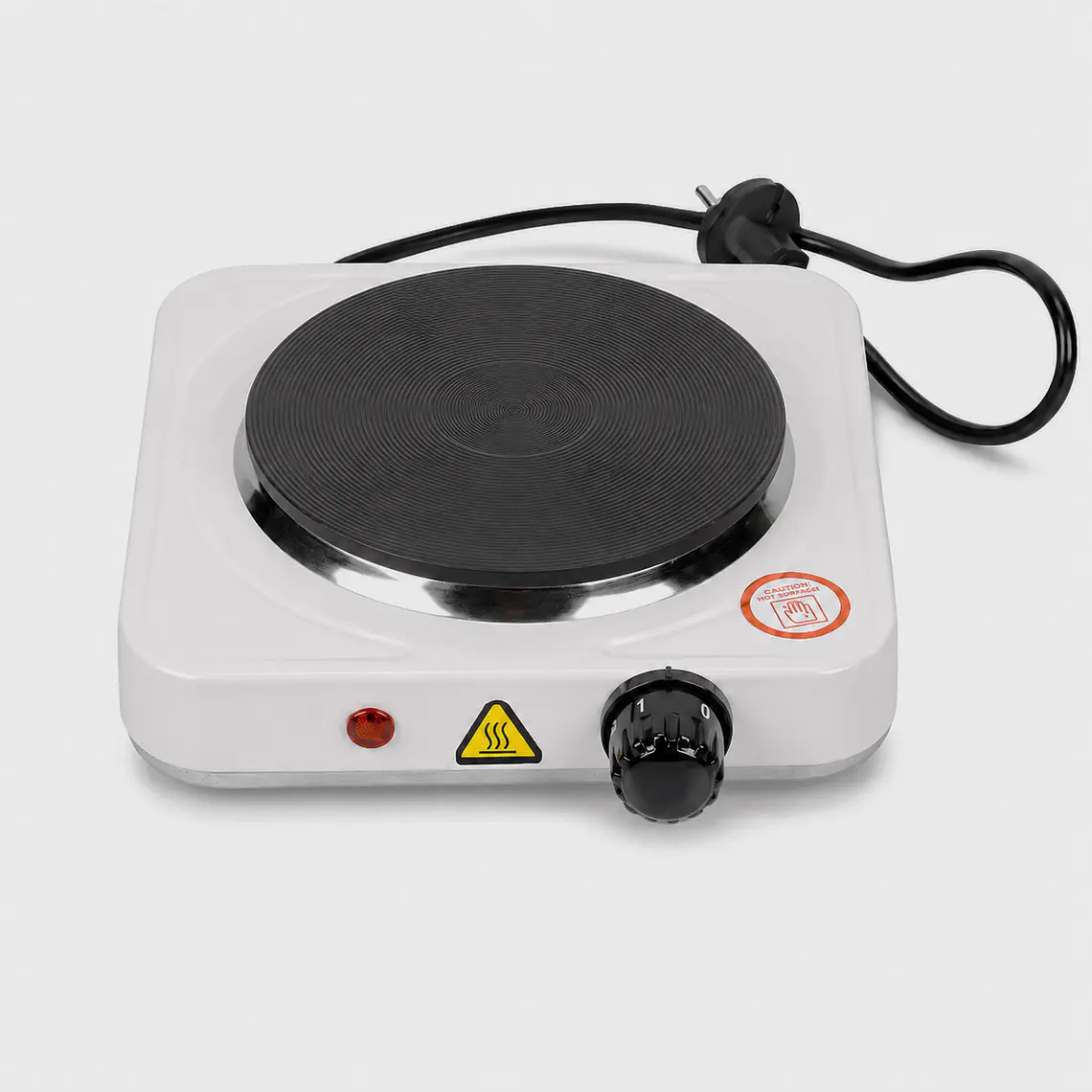 COCINA ELECTRICA D/MESA UNA HORNILLA NEGRO  1