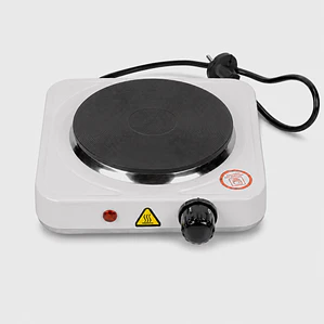 COCINA ELECTRICA D/MESA UNA HORNILLA NEGRO 