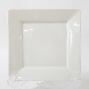 PLATO TENDIDO LOZA CUADRADO - 6