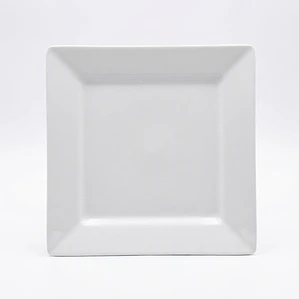 PLATO TENDIDO LOZA CUADRADO CLASSIC - 8.25