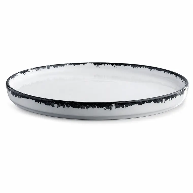 PLATO TENDIDO RUSTIC INK- 28.1 CM 1