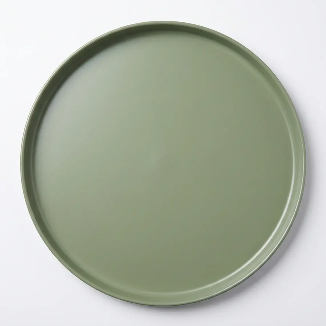 PLATO RUSTIC VERDE BRILLANTE - 28.1 CM 1