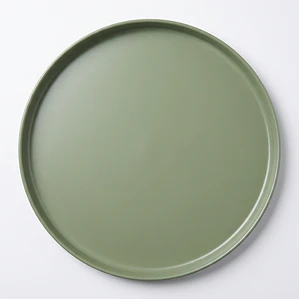 PLATO RUSTIC VERDE BRILLANTE - 28.1 CM