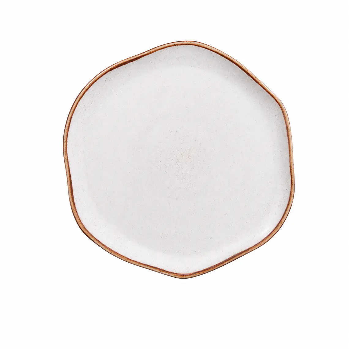 PLATO TENDIDO ANCESTRAL ARTISAN BEIGE - 16.3 CM 1
