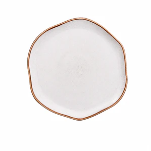 PLATO TENDIDO ANCESTRAL ARTISAN BEIGE - 16.3 CM
