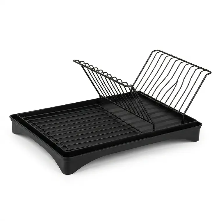 ESCURRIDOR PLATOS HIERRO B/NEGRO 1