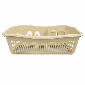 ESCURRID.PLATO C/BASE JUMBO CREMA 
