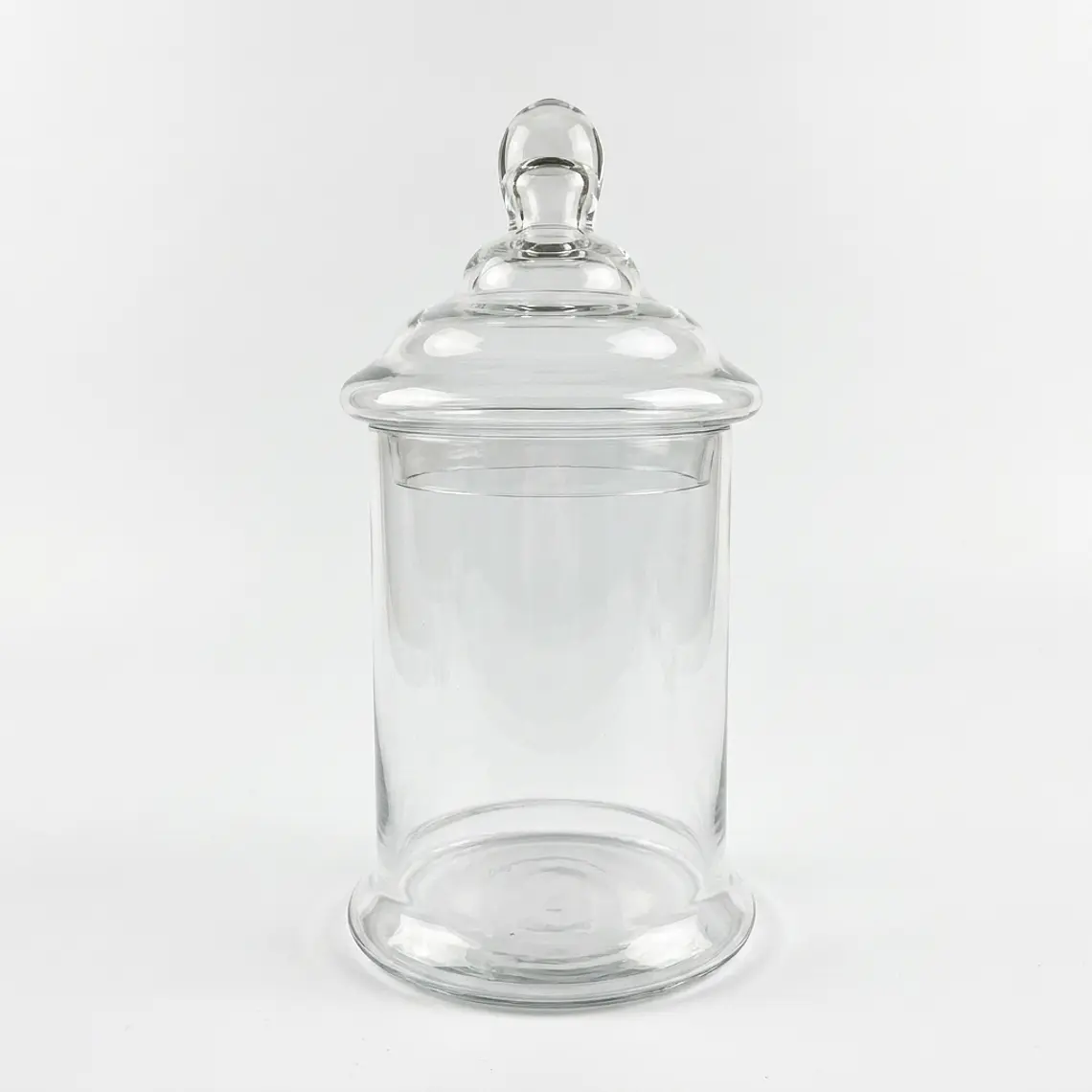 FRASCO VINTAGE VIDRIO C/TAPA (15x30) CM - 2.5 LT  1