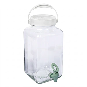 FRASCO CUADRADO C/DISPENSADOR WHITE - 3 LT 