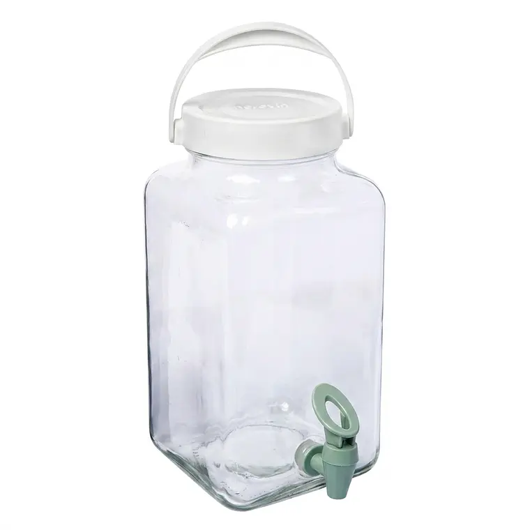 FRASCO CUADRADO C/DISPENSADOR WHITE - 3 LT  1