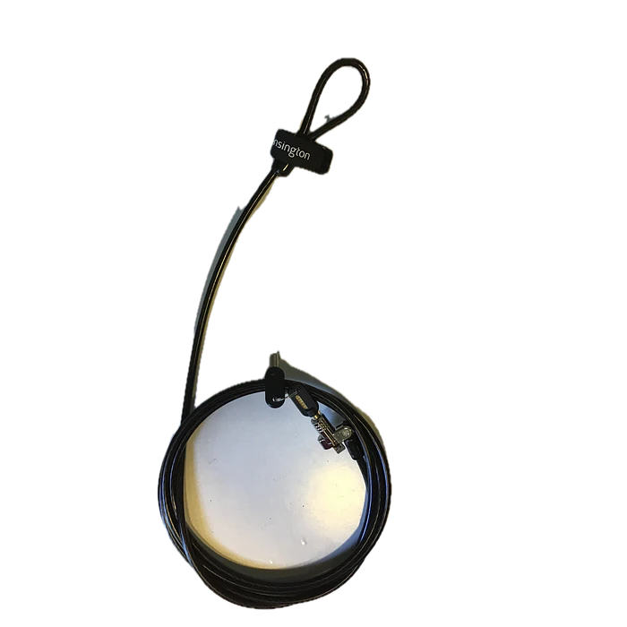 Cable se seguridad con llave 2