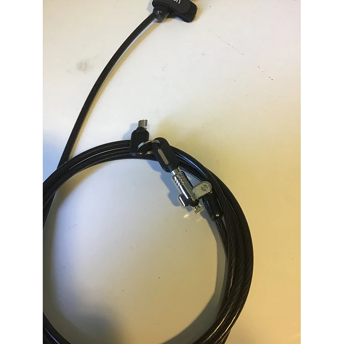 Cable se seguridad con llave 3