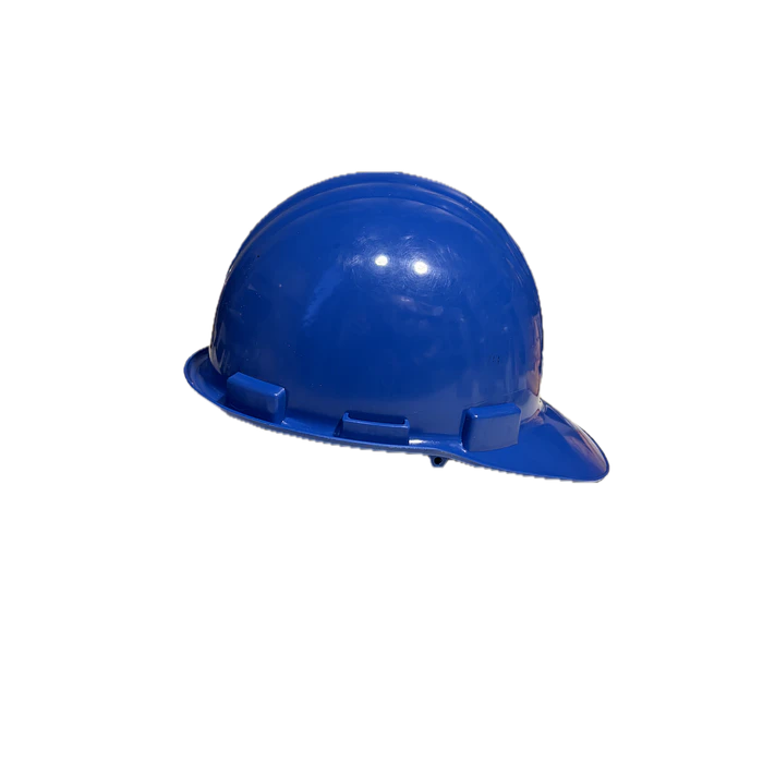 Casco de seguridad azul 4 puntas 1