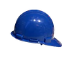 Casco de seguridad azul 4 puntas 1