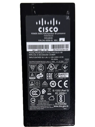 Inyector PoE Cisco Fa015LS1-00 Usado
