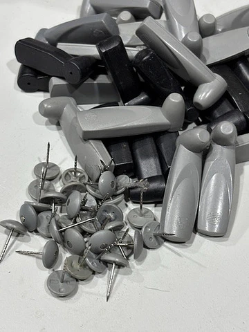 Etiqueta Dura Alarma Para Ropa 1000 Unidades Gris