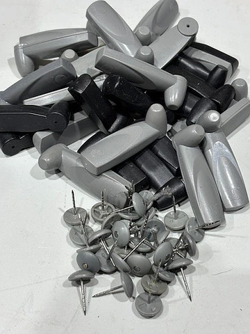 Etiqueta Dura Alarma Para Ropa 1000 Unidades Gris