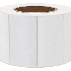 Rollo Etiqueta Autoadhesiva 100x35mm 3000 Unidades Buje 75mm Blanco