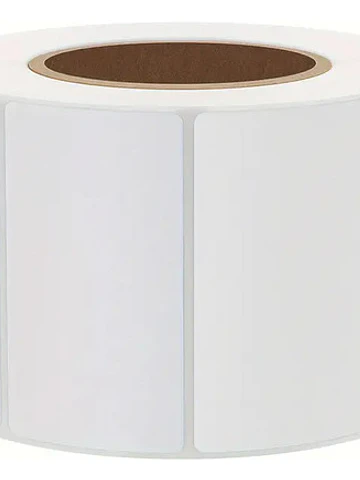 Rollo Etiqueta Autoadhesiva 100x35mm 3000 Unidades Buje 75mm Blanco