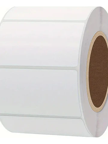 Rollo Etiqueta Autoadhesiva 100x35mm 3000 Unidades Buje 75mm Blanco