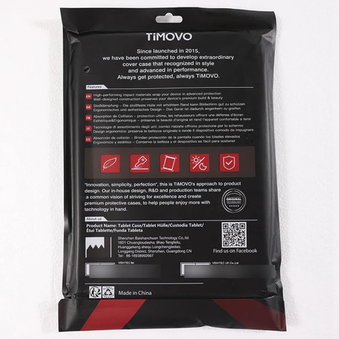 Timovo Funda Para Samsung Galaxy Tab S6 Lite 10.4 Pulgadas 6