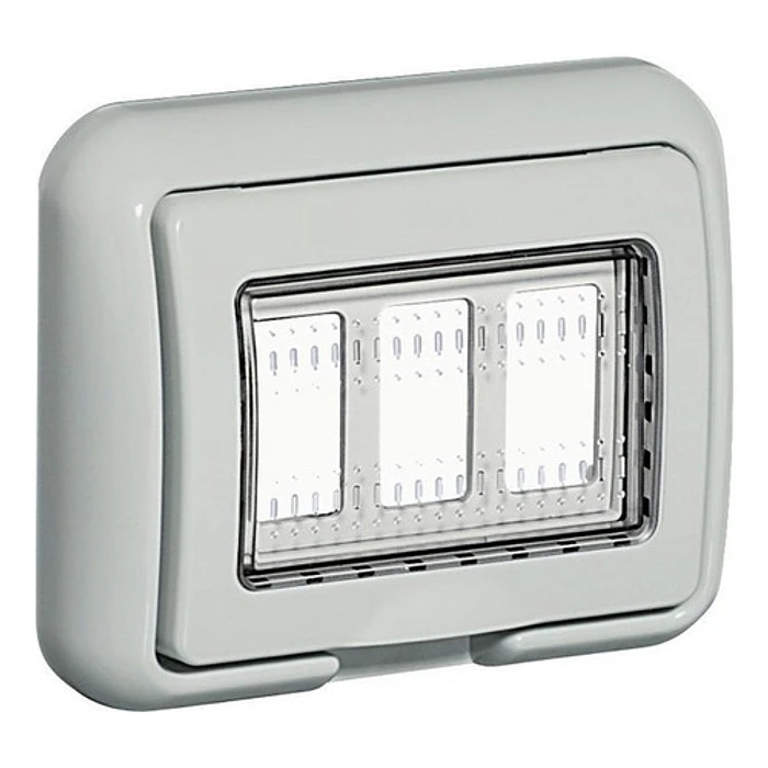 Tapa Idrobox 3 Modulos Ip 55 25603/p 1