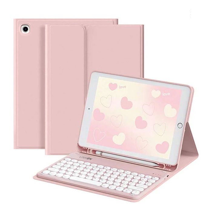 Carcasa Funda con Teclado Para iPad 7ªm 8ª y 9ª Gen 10.2