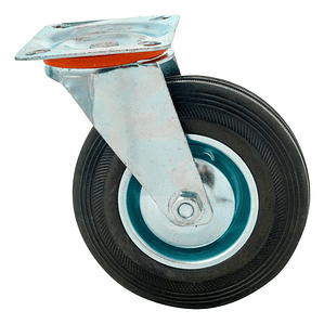 Rueda Con Placa Giratoria 5 