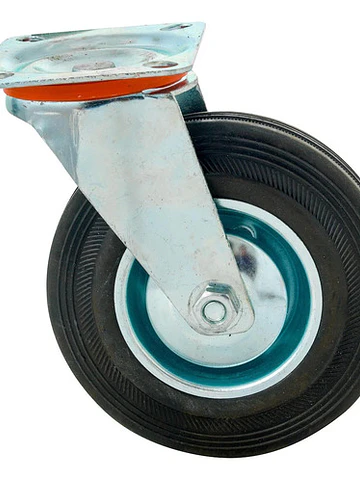 Rueda Con Placa Giratoria 5 