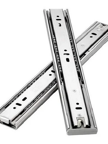 Corredera Telescópica Tl-30cm Ducasse Color Plateado (2 unidades)