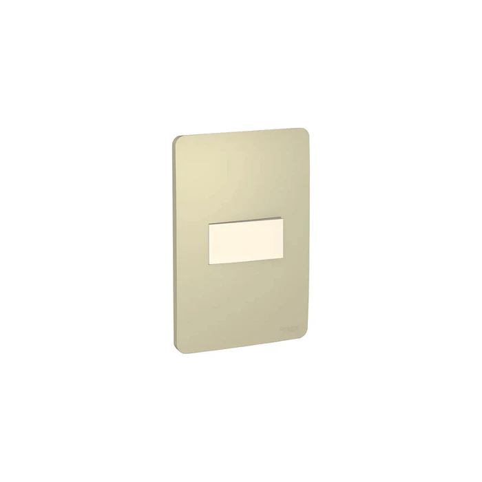 Interruptor Simple 9/24 250v Dorado/Beige Schneider Orion 1