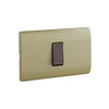 Interruptor Simple 16a Dorado/café Schneider 1