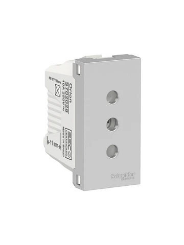 Modulo Enchufe 2p + T 10a 250v  Aluminio Schneider Orion  S70202874 