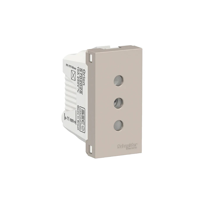 Modulo Enchufe 2p T10a 250v 1m Beige Schneider  S70202864 