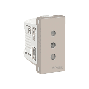 Modulo Enchufe 2p T10a 250v 1m Beige Schneider  S70202864 
