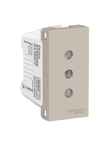 Modulo Enchufe 2p T10a 250v 1m Beige Schneider  S70202864 