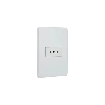 Enchufe Simple 250 V Plata/blanco Schneider S713028634 