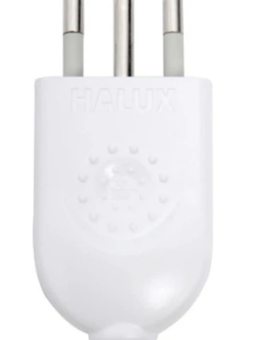 Enchufe Volante Macho 2p + T 10a 250v Blanco Halux