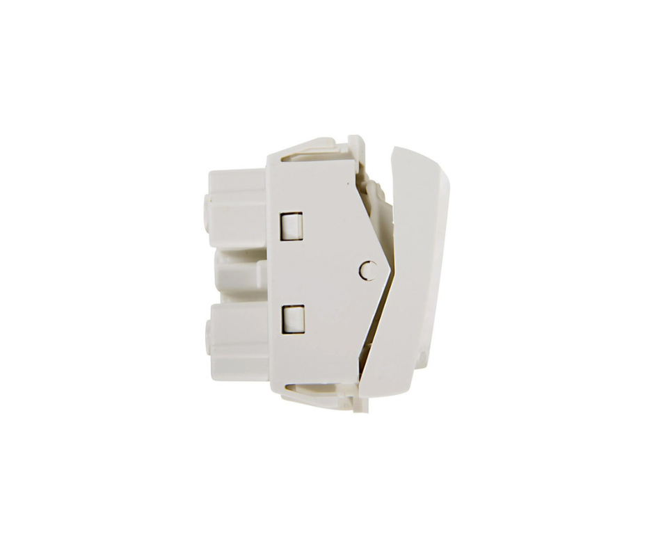 Modulo Interruptor Conmutable Escala Blanco Halux Serie Clio