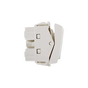 Modulo Interruptor Conmutable Escala Blanco Halux Serie Clio