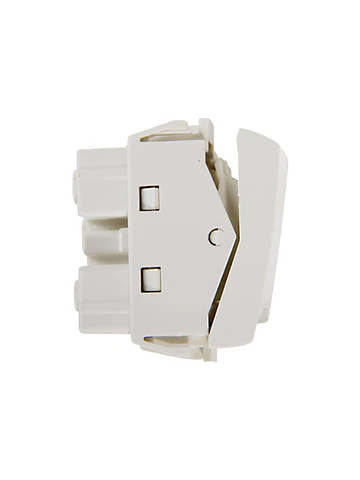 Modulo Interruptor Conmutable Escala Blanco Halux Serie Clio