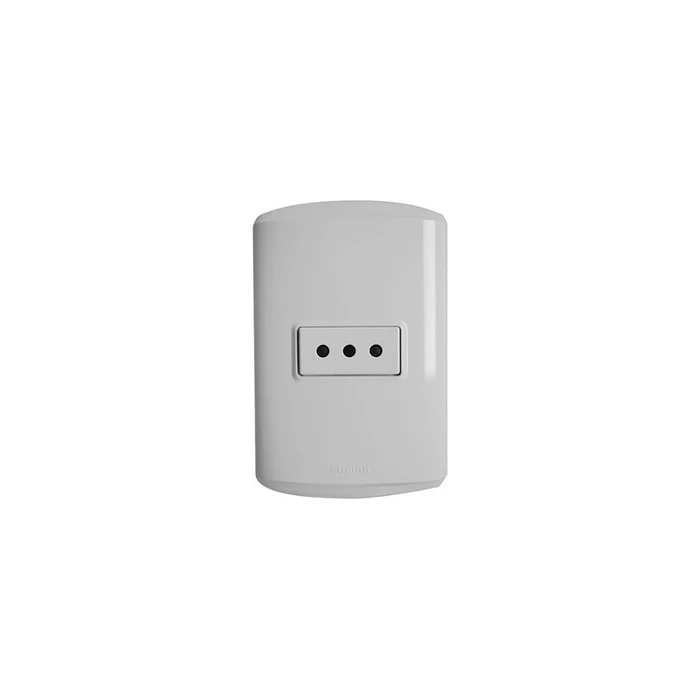 Enchufe Toma Corriente Simple 10a Modus Plus Blanco Bticino 1