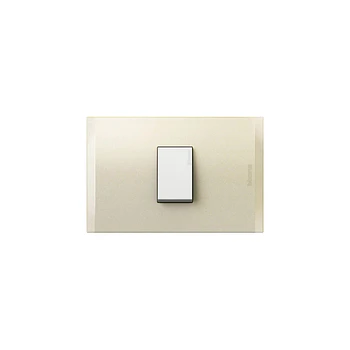 Interrup Timbre Bticino Nobile AF2102EBNA Blanco/Perla