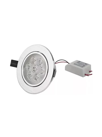 Pack 3 Lamparas Embutidas Dirigibles 7w 220v, Diametro 100mm