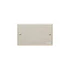 Placa Ciega Aluminio Oxidal Bticino Magic