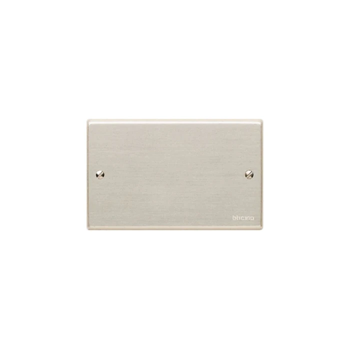 Placa Ciega Aluminio Oxidal Bticino Magic